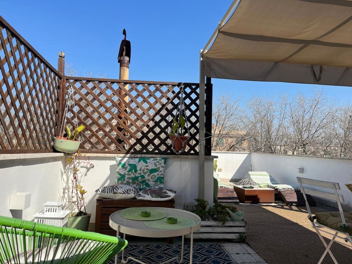 Monteverde Double Terrace Penthouse Рим Экстерьер фото